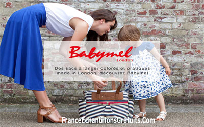 Test : Sac à langer Cara Stripe Babymel