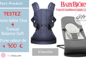 Test de produit Babybjorn Porte bebe One et transat