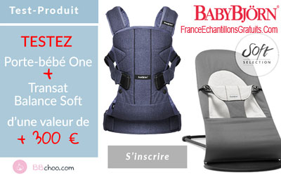 Test de produit Babybjorn Porte bebe One et transat