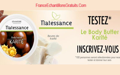 Test de produit Body Butter Karité - Léa Nature