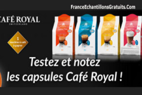 Test de produit Capsules Café Royal