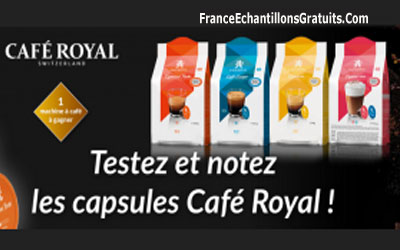 Test de produit Capsules Café Royal