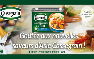 Test de produit Cassegrain légumes à la Thaï