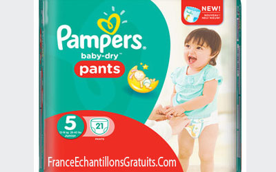 Test de produit Culottes Pampers Baby Dry Pants