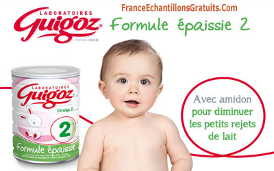 Test de produit Guigoz Formule Epaissie 2