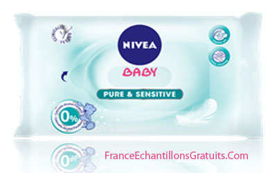 Test de produit Lingettes Pure & Sensitive Nivea