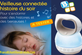 Test de produit Veilleuse connectée Bkids