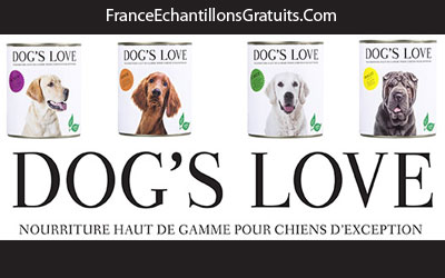 Test produit Alimentation pour chiens Dog's Love