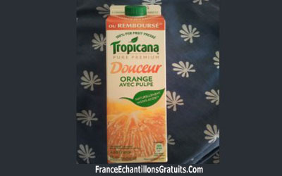 Tropicana douceur au rayon frais remboursé