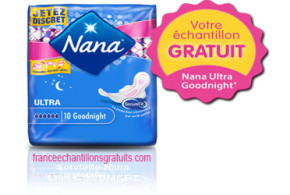 Échantillon gratuit Nana Ultra Goodnight