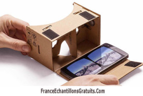 Échantillons gratuits Visionneuse Cardboard