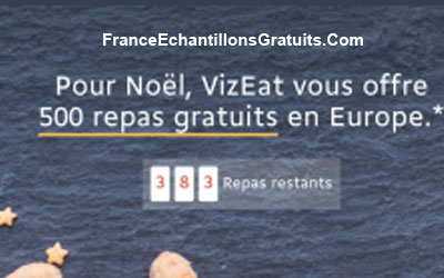 500 repas gratuits en Europe