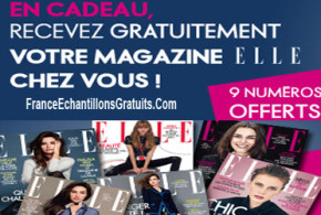 9 numéros du magazine Elle Gratuitement