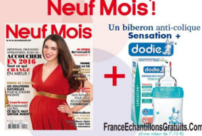 Biberon Dodie anti-coliques en cadeaux