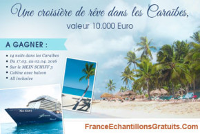 Croisière all inclusive de 2 semaines dans les Caraïbes