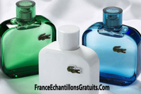 Echantillon gratuit, parfum Lacoste