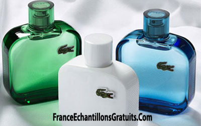 Echantillon gratuit, parfum Lacoste