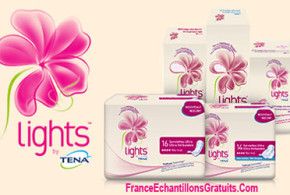 Échantillons gratuits Tena Lights