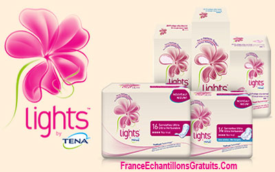 Échantillons gratuits Tena Lights