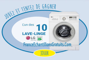 Gagnez 10 Laves linge LG F72511WH