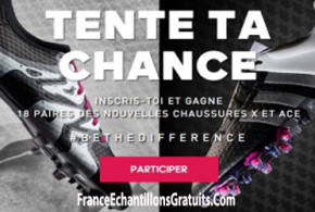 Gagnez 18 paires de chaussures de football Adidas