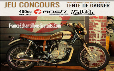 Gagnez Une moto Mash Von dutch