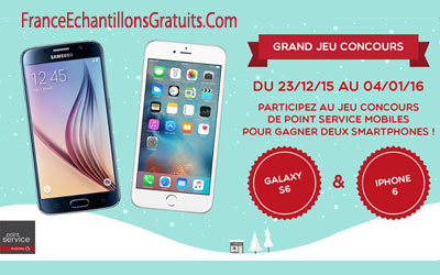 Gagnez un Samsung Galaxy S6 ou un iPhone 6