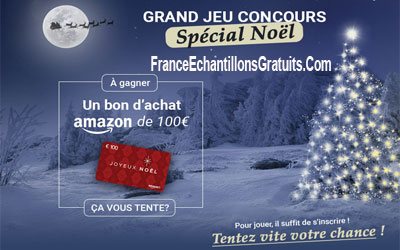 Gagnez un bon d'achat Amazon de 100€