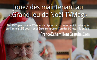 Grand Jeu de Noel TVMag