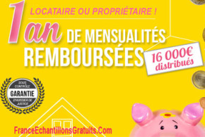 Jeu concours 1 an de mensualites remboursees