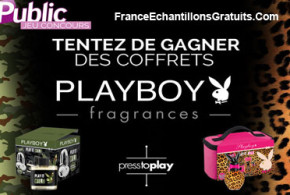 Jeu concours coffrets Playboy Fragrances