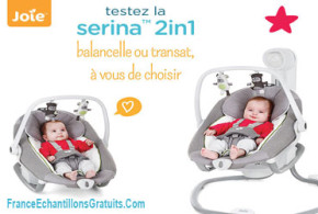 Test de produit Balancelle Serina Joie