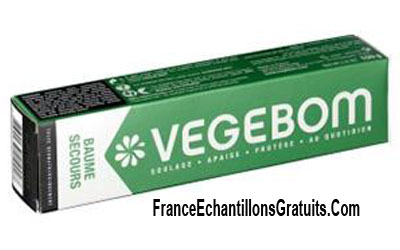 Test de produit, Baume Secours de Vegebom