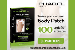 Test de produit Body Patch Phabel