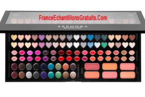 Test de produit Brillant Palette Sephora