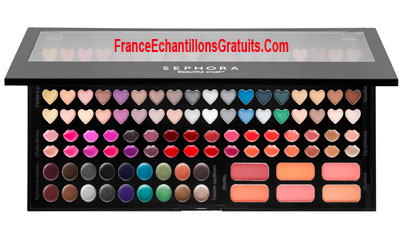 Test de produit Brillant Palette Sephora