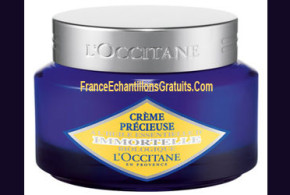 Test de produit Crème immortelle L'Occitane