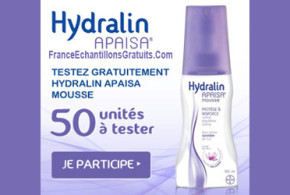 Test de produit Hydralin Apaysa