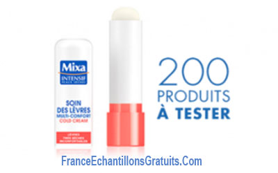 Test de produit Soins des lèvres Mixa