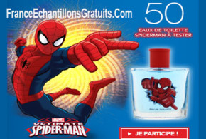 Test de produit l'Eau de Toilette Spiderman de Corine de Farme