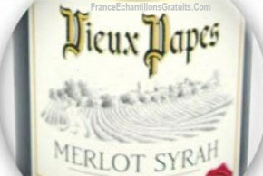 VIEUX PAPES Merlot Syrah - bouteille 75cl remboursé