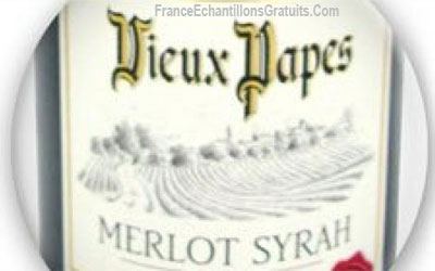 VIEUX PAPES Merlot Syrah - bouteille 75cl remboursé