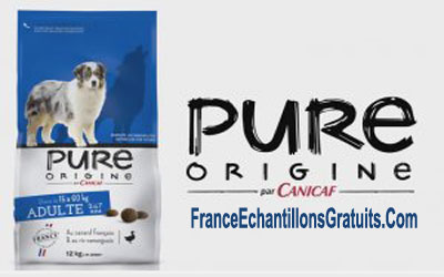 Canicaf Pure Origine 3 kg remboursé