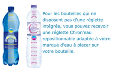 Échantillon gratuit Réglette Chron'eau