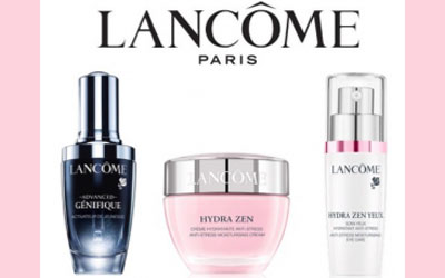 Echantillons de soins Lancôme sur-mesure