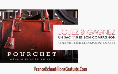 Gagnez 10 sacs à main Pourchet