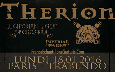 Gagnez 2 invitations pour le concert de Therion