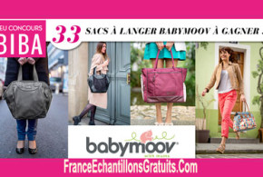 Gagnez 33 sacs à langer Babymoov