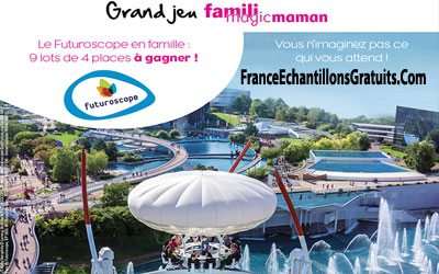 Gagnez 4 places pour la famille au Futuroscope