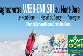 Gagnez 4 week-ends au ski pour 2 au Mont Dore